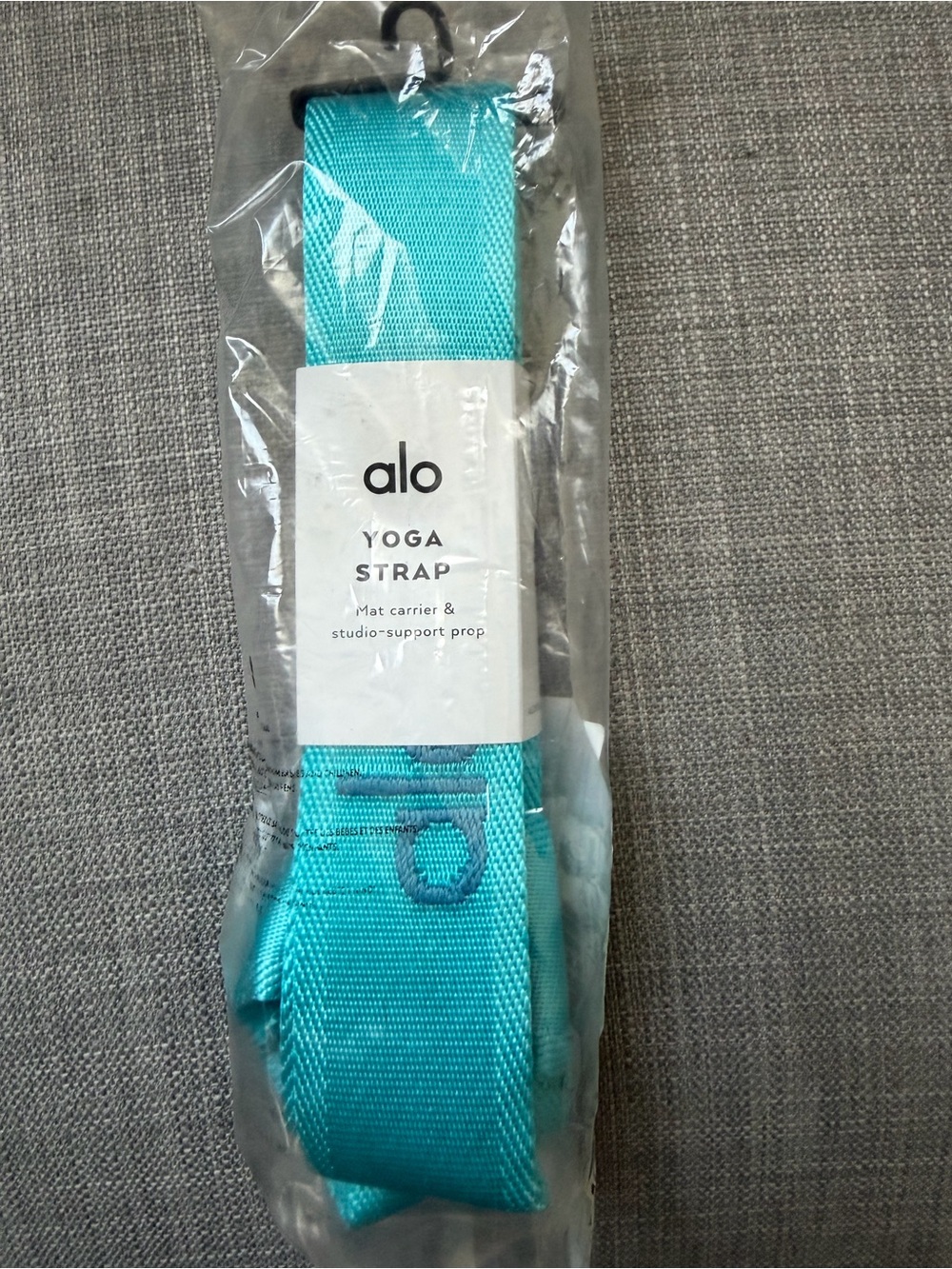 Alo Yoga Strap Turquoise - Durable Mat Carrier